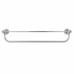 Glacier Bay Modern 21 in. Wall Mount Towel Rack with Shelf and Bar in Chrome thumbnail 3