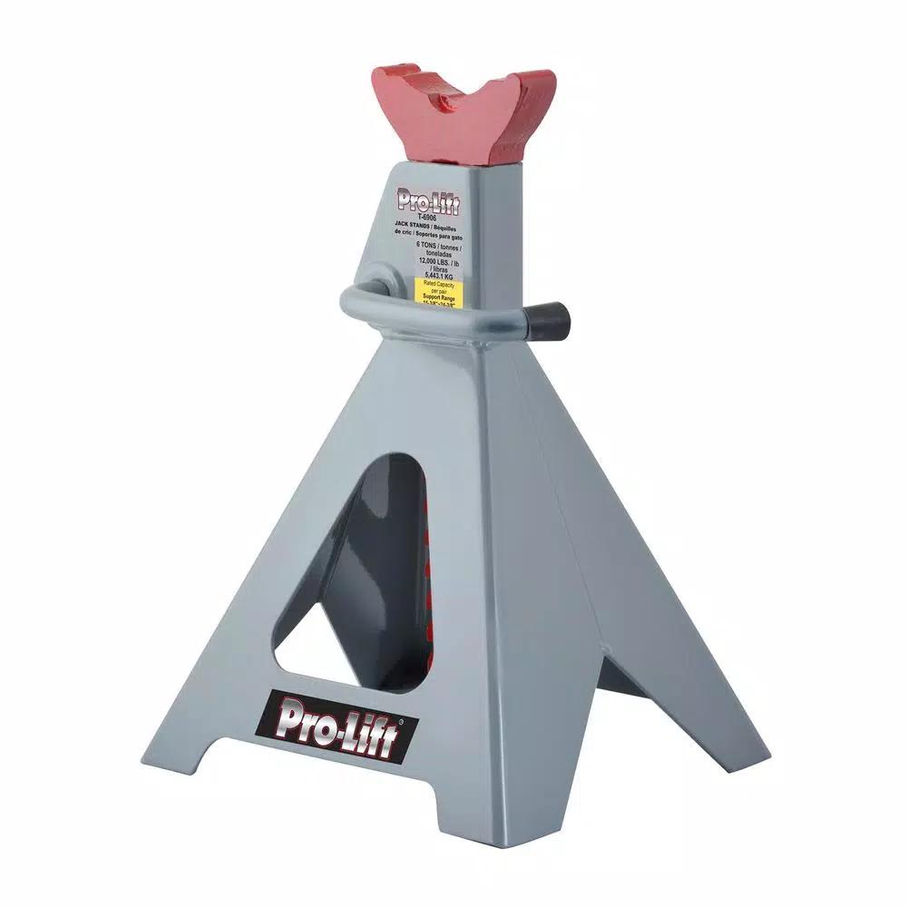 Pro-Lift 6 Ton Ratcheting Jack Stands, Pair