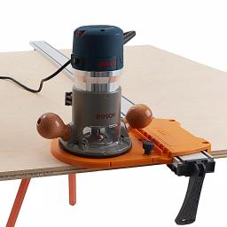 BORA Router Guide with Brass Brushing for Dados, Rabbets, and Mortises thumbnail 6