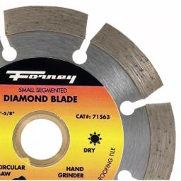 Forney 4 in. Segmented Diamond Cut-Off Blade for Concrete and Masonry thumbnail 3