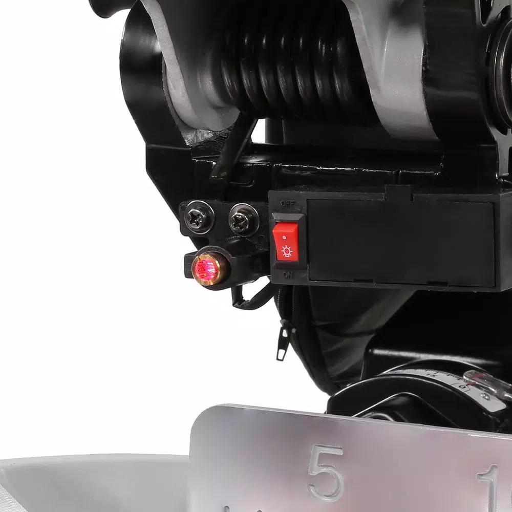 XtremepowerUS 10 in. 15 Amp 1800W Sliding Single Bevel Compound Miter Saw with Laser Guide