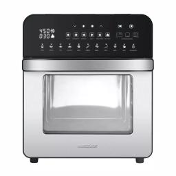 GoWISE USA GoWISE 1700W Ultimate Air Fryer Oven Grill with Dual Heating, Rotisserie & Dehydrator, 14.7 qt, Stainless Steel thumbnail 1