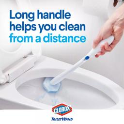 Clorox ToiletWand Disinfecting Toilet Bowl Cleaner Refill Pads, 20-Count thumbnail 2