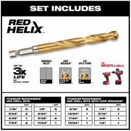Milwaukee SHOCKWAVE Impact Duty Titanium Drill Bit & Driver Bit Set, 73-Piece thumbnail 2