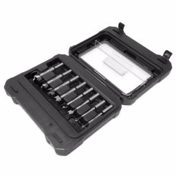 WEN 8-Piece Forstner Bit Set with Carrying Case, High Carbon Steel thumbnail 3