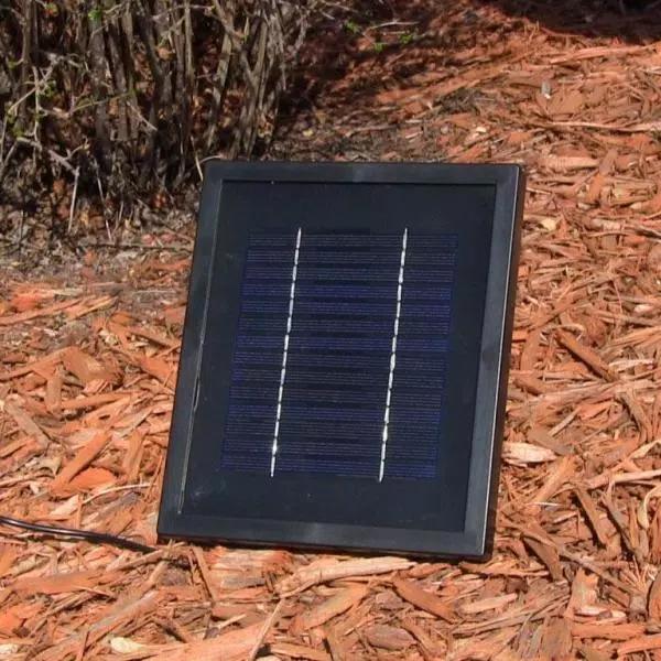 Sunnydaze Decor Messina Resin Solar Outdoor Wall Fountain with Battery Backup, Lead Finish