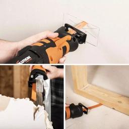 Evolution Power Tools Evolution R230RCP 7 Amp Corded Reciprocating Saw with 4 Blades thumbnail 5