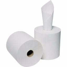 SKILCRAFT White 2-Ply Center Pull Paper Towels, 100% Recycled, 6 Rolls per Box thumbnail 1