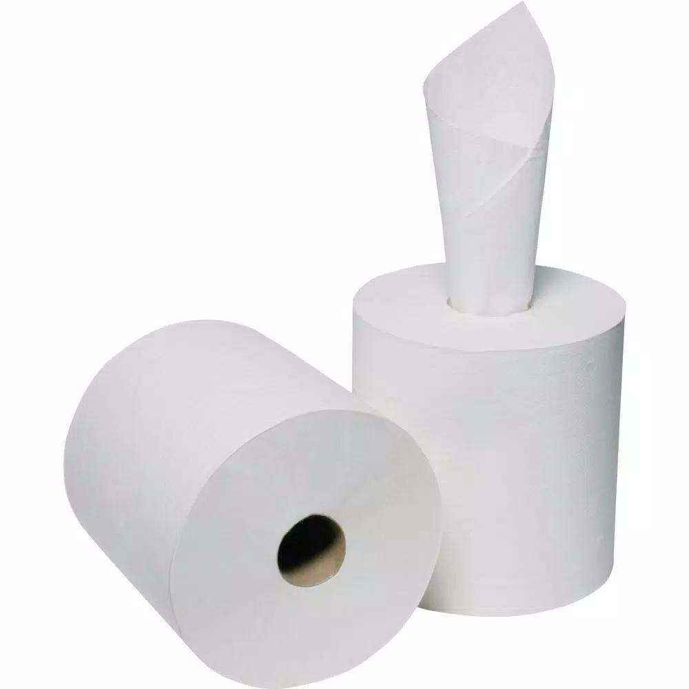 SKILCRAFT White 2-Ply Center Pull Paper Towels, 100% Recycled, 6 Rolls per Box