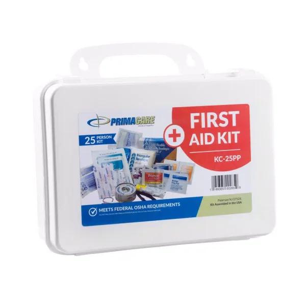 Unbranded 145-Piece OSHA Compliant First Aid Kit for 25 People - Wall Mountable Emergency Medical Kit