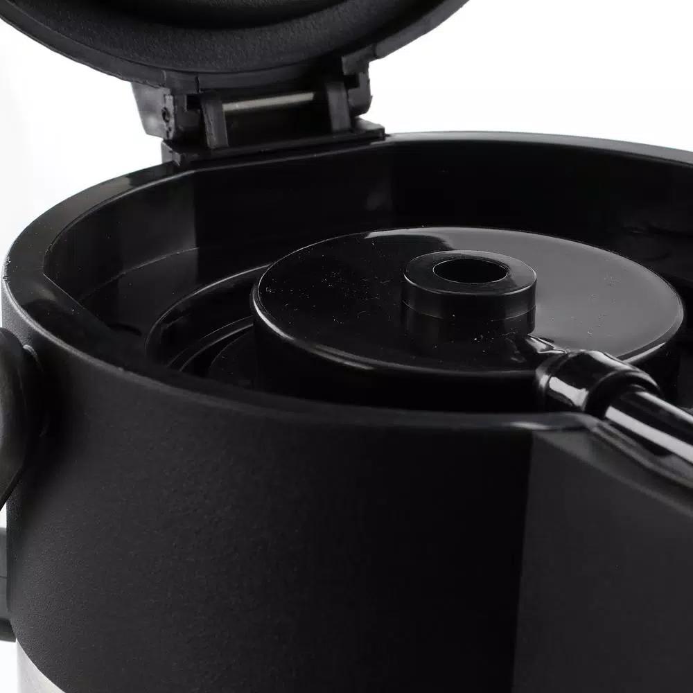 Mr. Coffee Everflow 2.3 Qt. Stainless Steel Insulated Beverage Pump Pot Dispenser
