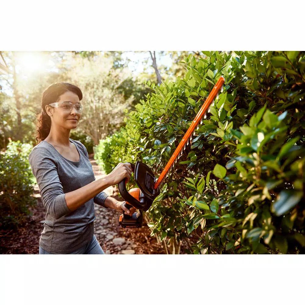 Worx 20V Power Share 22 in. Cordless Hedge Trimmer, 3/4 in. Cutting Capacity (Tool Only)
