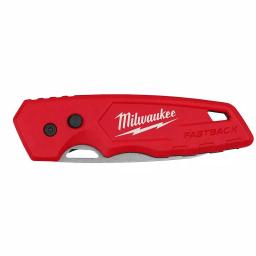 Milwaukee FASTBACK Stainless Steel Folding Utility Knife with 2.95 in. Blade thumbnail 4