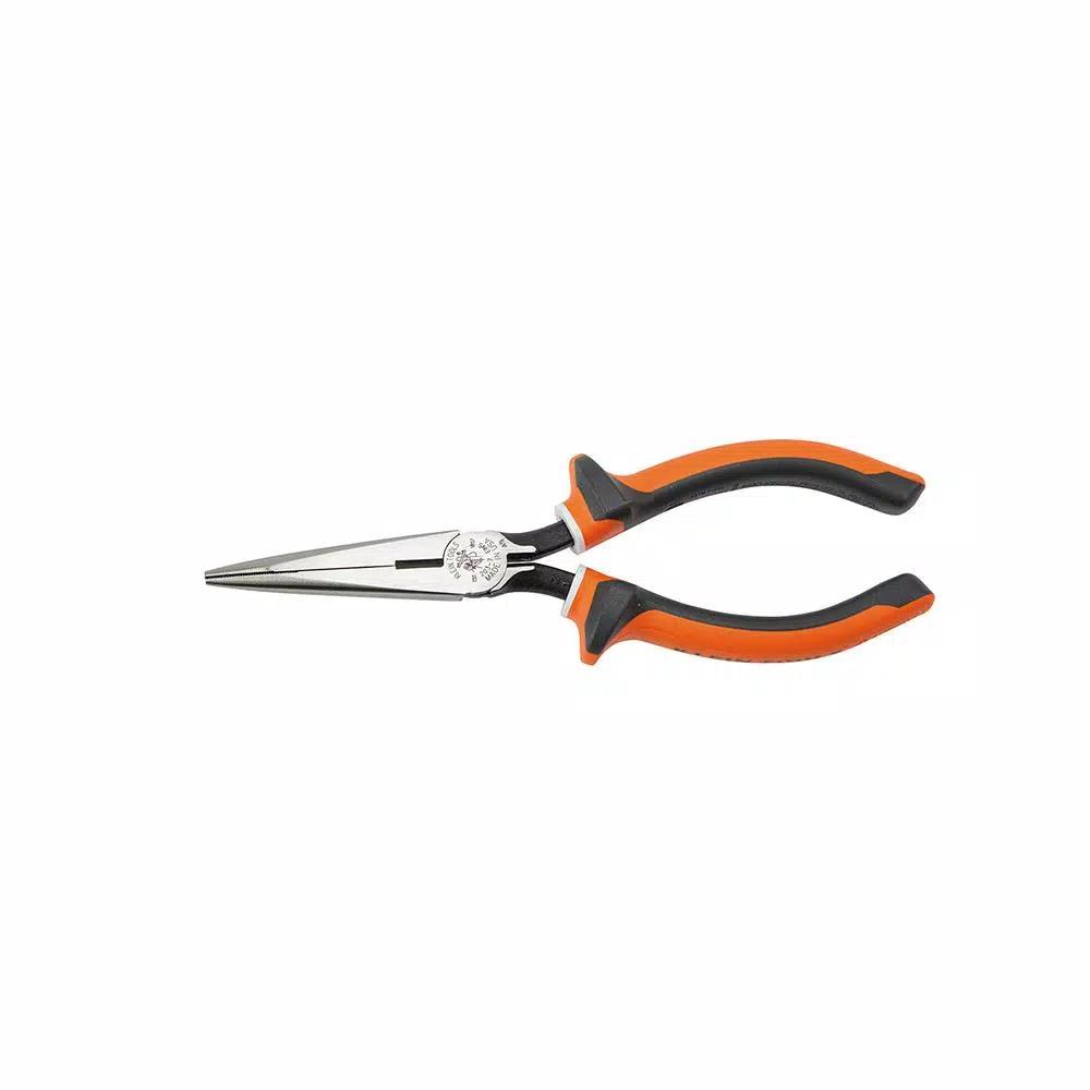 Klein Tools 7 in. Insulated Long Nose Side-Cutting Pliers, 1000V VDE Certified