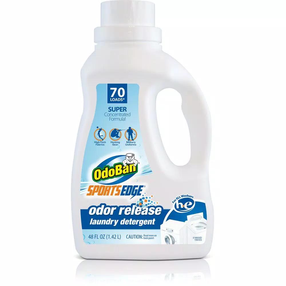 OdoBan Sports Edge Odor Release Laundry Detergent, 48 oz.