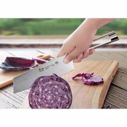 Cangshan N1 Series 7 in. German Steel Forged Nakiri Vegetable Cleaver thumbnail 4