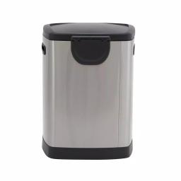 Household Essentials Summit 13 Gallon Rectangular Stainless Steel Step Trash Can with Soft-Close Lid thumbnail 4
