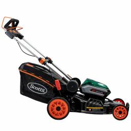 Scotts 21 in. 62V Cordless Self-Propelled Lithium-Ion Lawn Mower with Dual Batteries and Charger thumbnail 8
