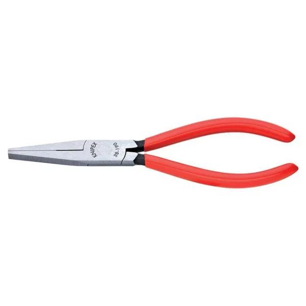 KNIPEX 7.5 in. Long Nose Pliers with Flat Tips, No Cutter