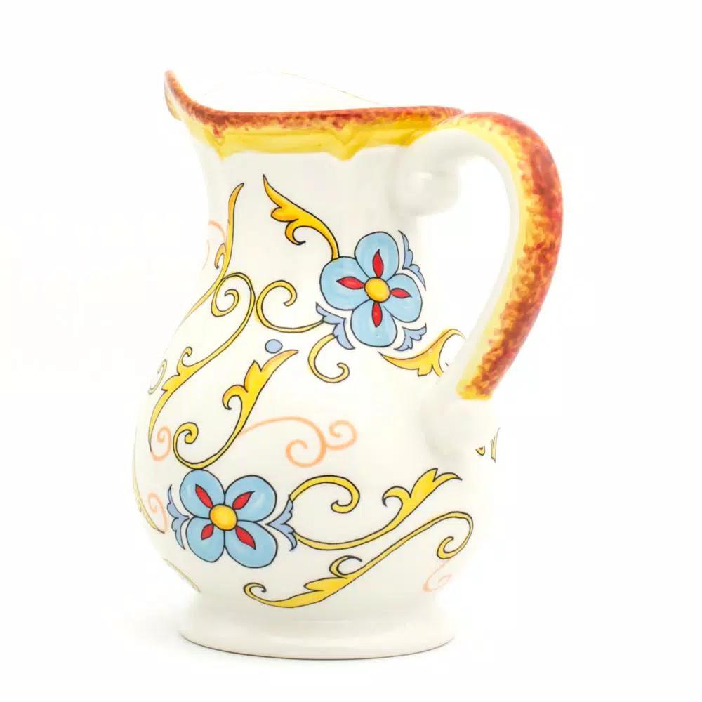 Euro Ceramica Duomo Collection 50 oz. Stoneware Pitcher