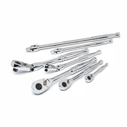 Husky 432-Piece Mechanics Tool Set with 1/4 in, 3/8 in, and 1/2 in. Drive Sockets and Wrenches thumbnail 3