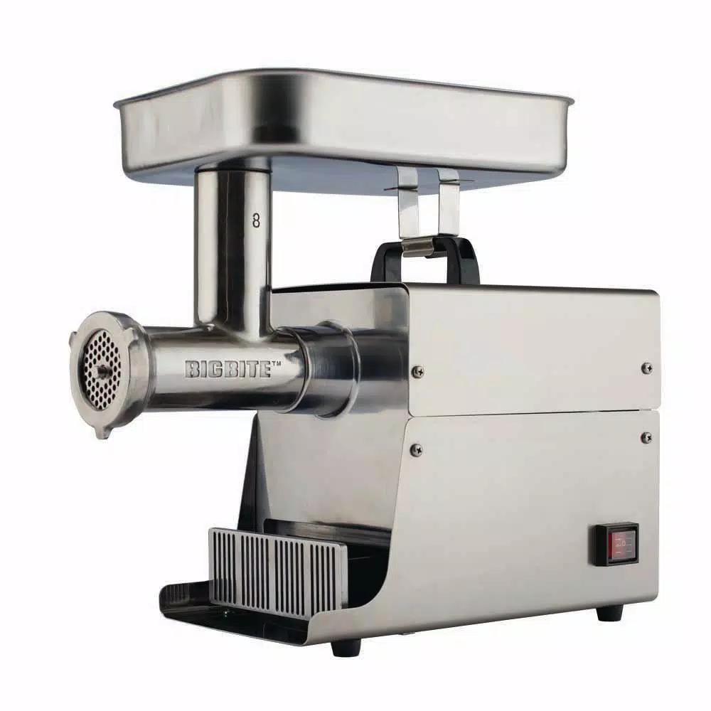LEM Big Bite #12 Stainless Steel Electric Meat Grinder, 0.75 HP, 11 lbs/min