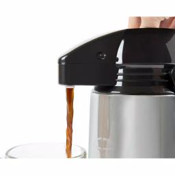 HomeCraft 12-Cup Stainless Steel Coffee Urn Dispenser, 2L Airpot Server thumbnail 3