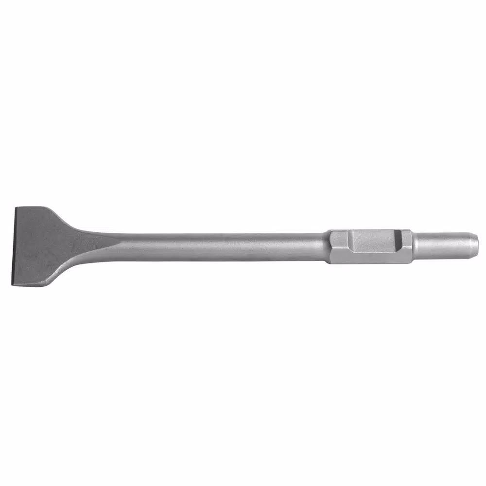 TR Industrial 3 in. x 12 in. Scaling Chisel for TR-100 and TR-300 Series Demolition Hammers, TR-1 Shank