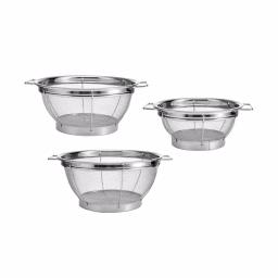 Farberware Stainless Steel Sieve Set of 3 - Fine Mesh Strainers thumbnail 1