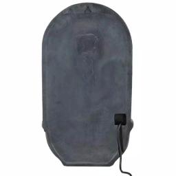 Sunnydaze Decor Messina Solar Powered Outdoor Wall Fountain, Iron Finish Resin Water Feature thumbnail 5