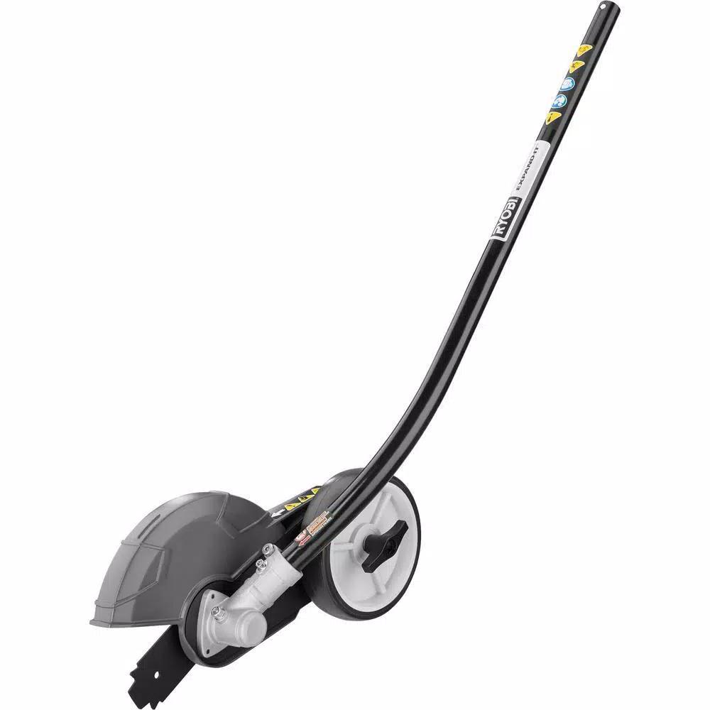 RYOBI 40V Lithium-Ion Expand-It Cordless Power Head with Edger Attachment, 4 Ah Battery and Charger Included