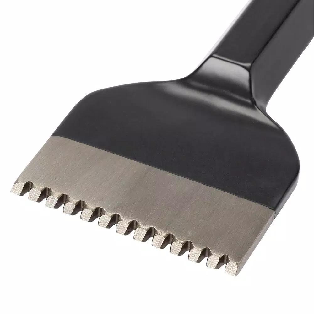 Kraft Tool Co. 2-3/4 in. Toothed Stone Masons Chisel, Tempered Forged Tool Steel