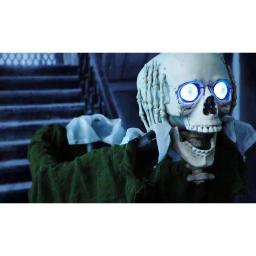 Haunted Hill Farm 5 ft. Animatronic Headless Man Halloween Prop with Talking Skull thumbnail 5