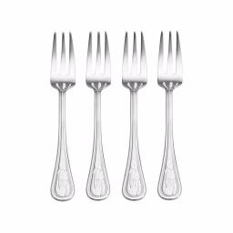 Towle Living Towle Palm Breeze 18/0 Stainless Steel Cocktail Forks, Set of 4 thumbnail 1