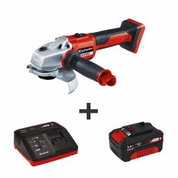 Einhell PXC 18V Brushless 5 in. Cordless Angle Grinder Kit with 3.0 Ah Battery and Fast Charger thumbnail 1