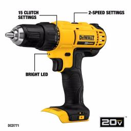 DEWALT 20V MAX Cordless 8-Tool Combo Kit with (2) 2.0 Ah Batteries & Charger thumbnail 3