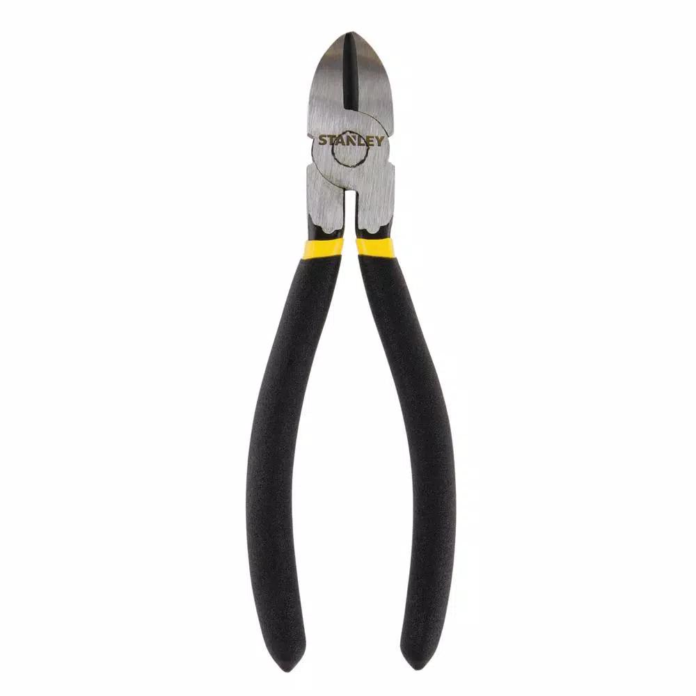 Stanley 3-Piece Plier Set, 6 in. Slip Joint, Long Nose, and Diagonal Pliers
