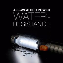 Energizer Hard Case Professional LED Work Light, 550 Lumens, AA Battery Powered thumbnail 5