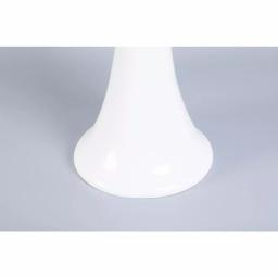 Uniquewise 39 in. White Modern Fiberglass Tall Floor Vase - Unique Oval Design thumbnail 4