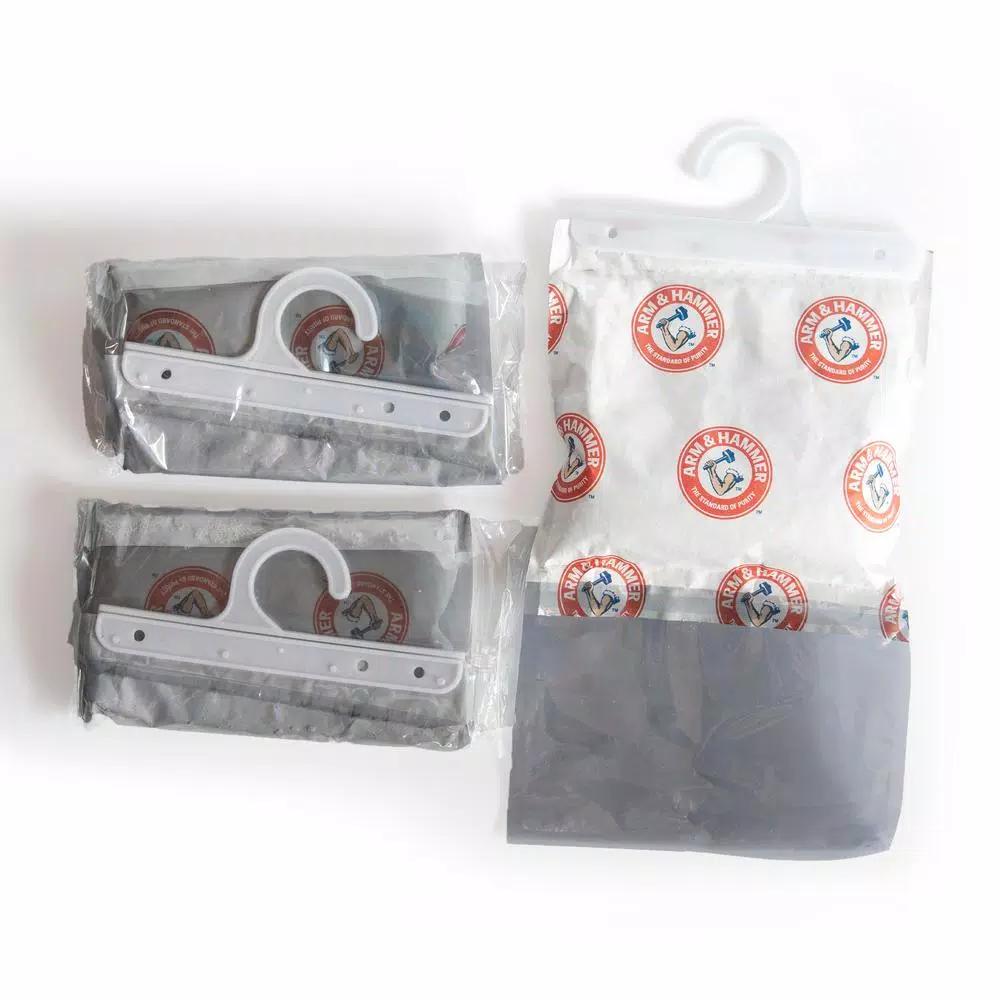 Arm & Hammer Hanging Moisture Absorber and Odor Eliminator, 16 oz (3-Pack)