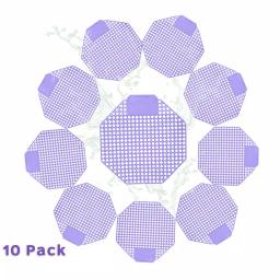 Alpine Industries Kiwi Grapefruit Dual-Sided Anti-Splash Urinal Screens (10-Pack) thumbnail 6