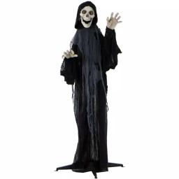 Haunted Hill Farm 5 ft. Animatronic Grim Reaper Halloween Prop thumbnail 1