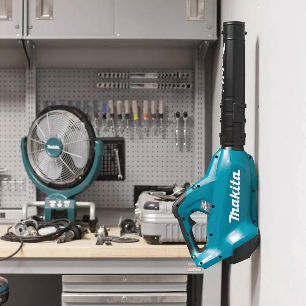 Makita 36V (18V x2) LXT Brushless Cordless Handheld Leaf Blower with Flat End Nozzle