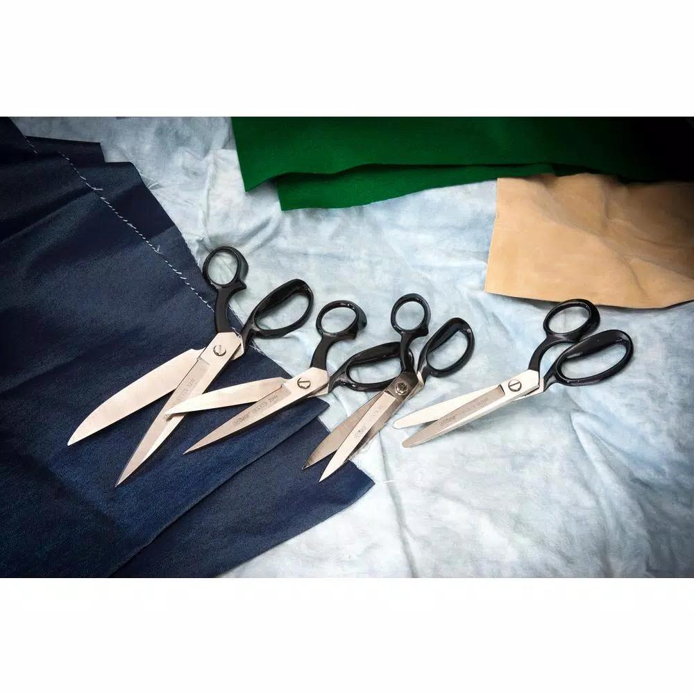 Wiss Crescent Wiss 10 in. Bent Handle Industrial Shears with Serrated Tanto Blade