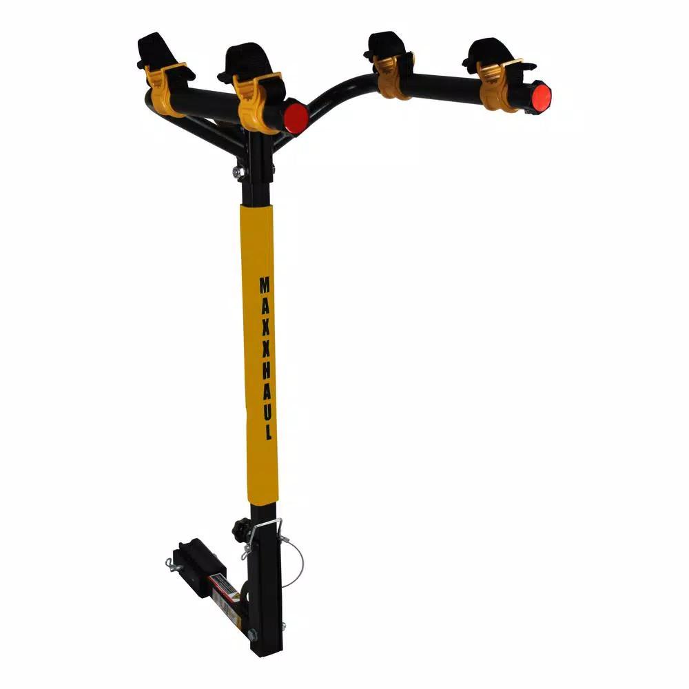 MaxxHaul 2-Bike Hitch Mount Rack, 100 lb Capacity, Fits 1-1/4 in. and 2 in. Receivers