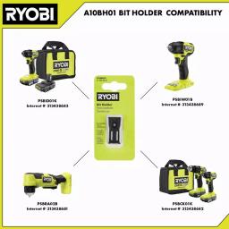 RYOBI A10BH01 Bit Holder Attachment for ONE+ HP Compact Brushless Drills and Drivers thumbnail 4