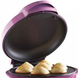 Brentwood Appliances TS-252 Mini Cupcake Maker, 7-Slot Nonstick Specialty Maker, Pink thumbnail 5