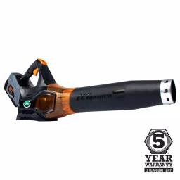 Scotts 62V Cordless Handheld Leaf Blower, 500 CFM, 140 MPH with 2.5 Ah Battery and Charger thumbnail 3