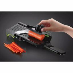 Simposh Handheld Mandoline Slicer with Julienne Blades and Adjustable Thickness Settings thumbnail 12