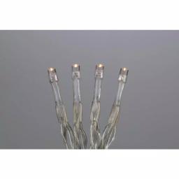 Novolink 34 ft. 100-Light LED Warm White Battery Operated Decorative String Lights with Timer thumbnail 6